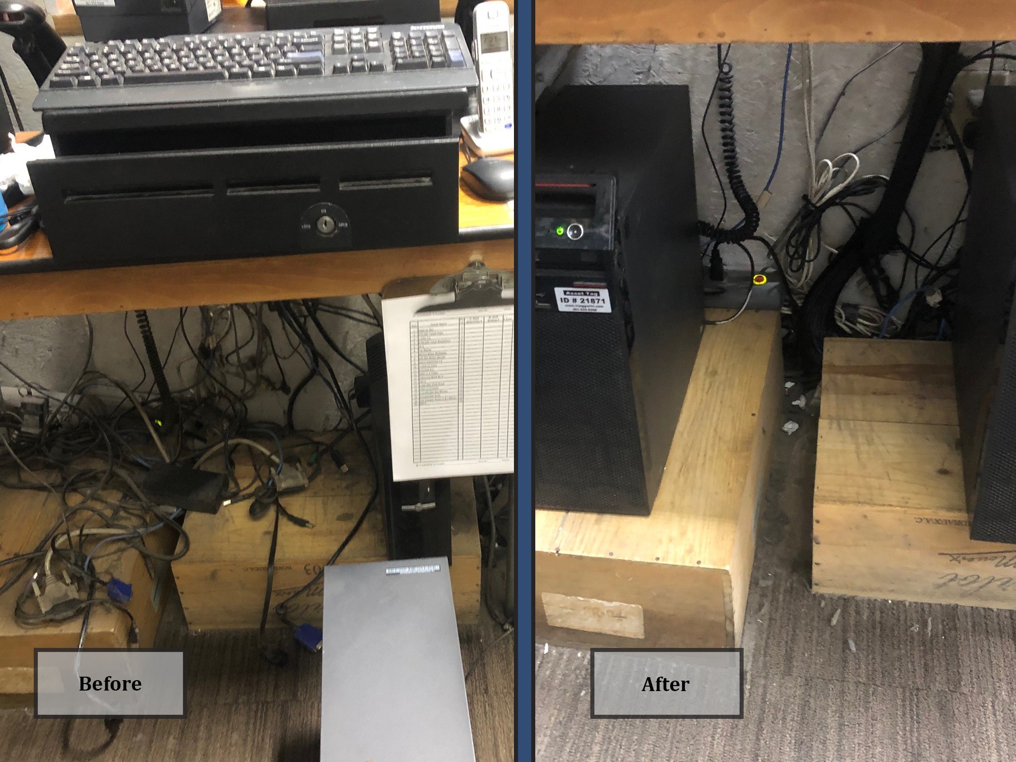 Network Organization & Closet Clean Up IT Support RI