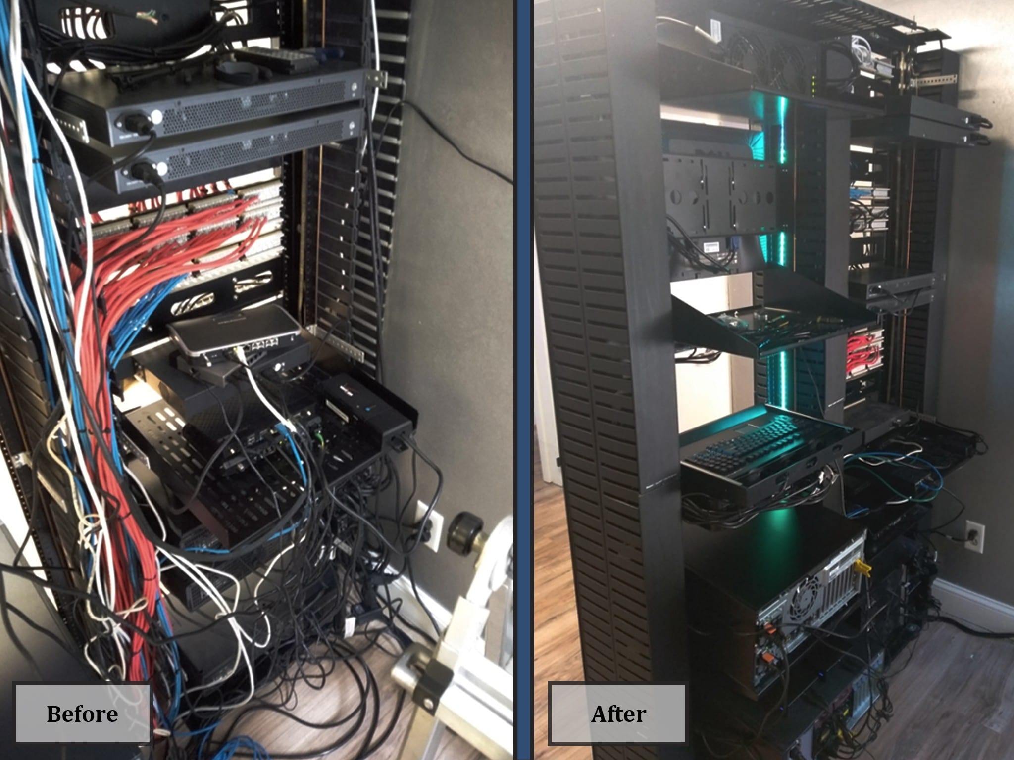 Network Organization & Closet Clean Up IT Support RI